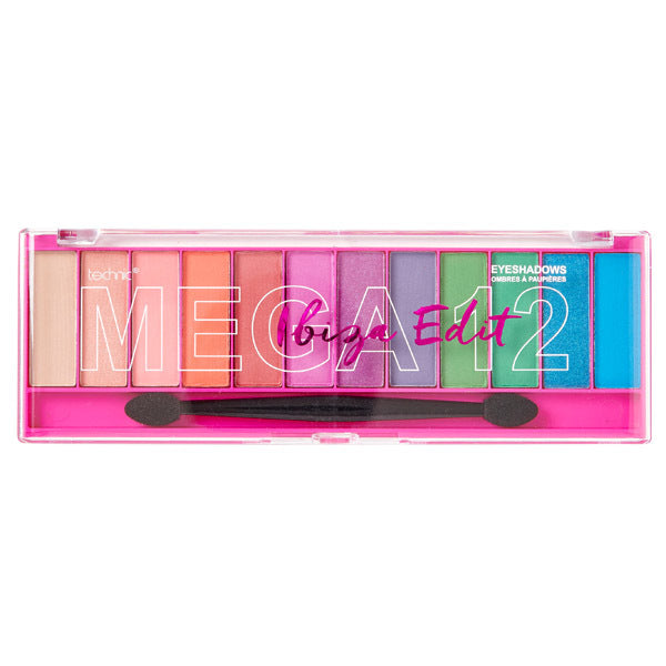 Technic eyeshadow palette Ibiza Edit 12 shades (British brand)