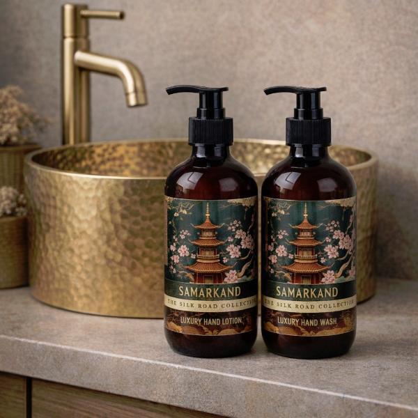 Candlelight hand care gift set Moroccan Spice - British product