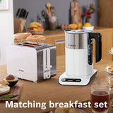 Bosch Styline white variable temperature kettle 1.5L (British brand)