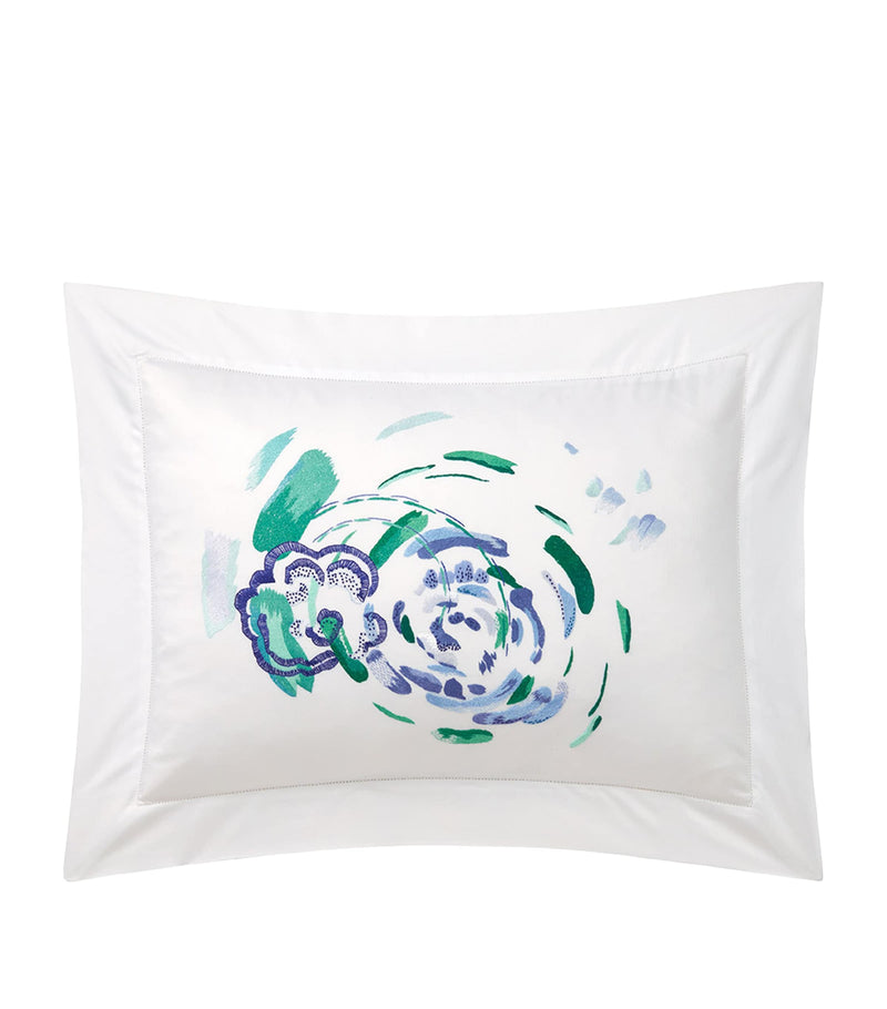 Yves Delorme Abysses Oxford pillowcase 30cm x 40cm (British brand)