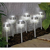 Argos Home stainless steel solar lights pack of 6, UK version