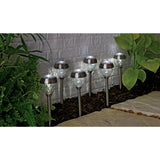 Argos Home stainless steel solar lights pack of 6, UK version