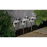 Argos Home stainless steel solar lights pack of 6, UK version