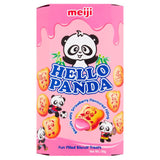 Meiji Hello Panda Kekse mit Erdbeerfüllung 50g - Britisches Produkt