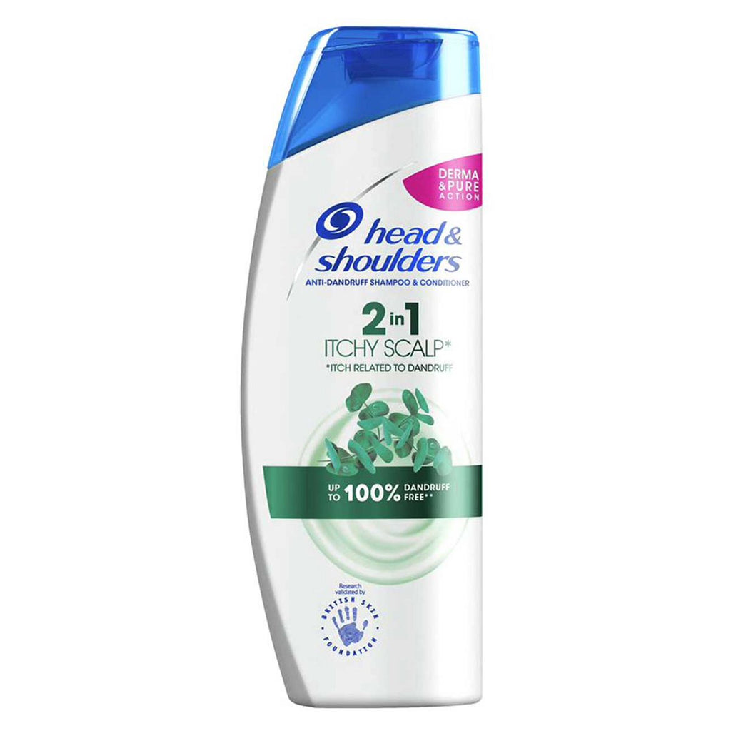 Head & Shoulders Itchy Scalp 2in1 Anti Dandruff Shampoo And Conditioner 400ml