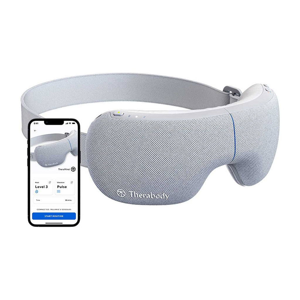 Therabody SmartGoggles  - Smart Eye Massager with Heat, Vibration & Sound Therapy for Sleep, Headaches, Stress Relief