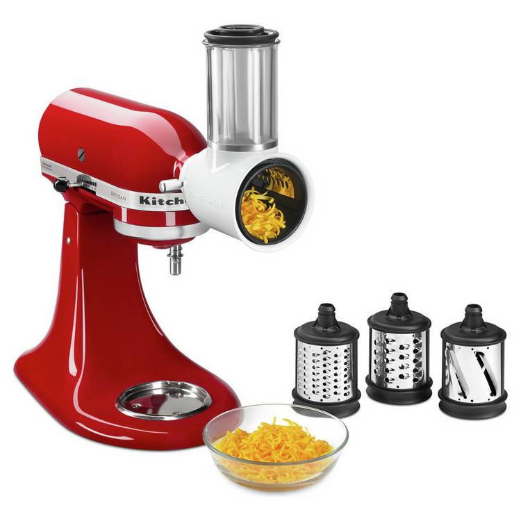 KitchenAid vegetable slice shredder stand mixer attachment (British brand)