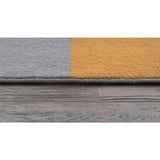 Argos Home Geometric Block Mustard  Rug - 160x230cm