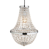 Argos Home chandelier pendant shade chrome 44cm - British product