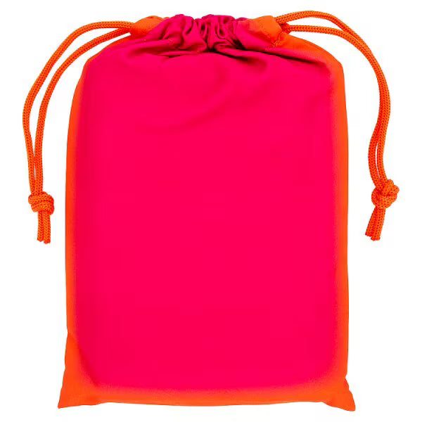 Superdrug ombre microfibre beach towel with storage pouch (British brand)