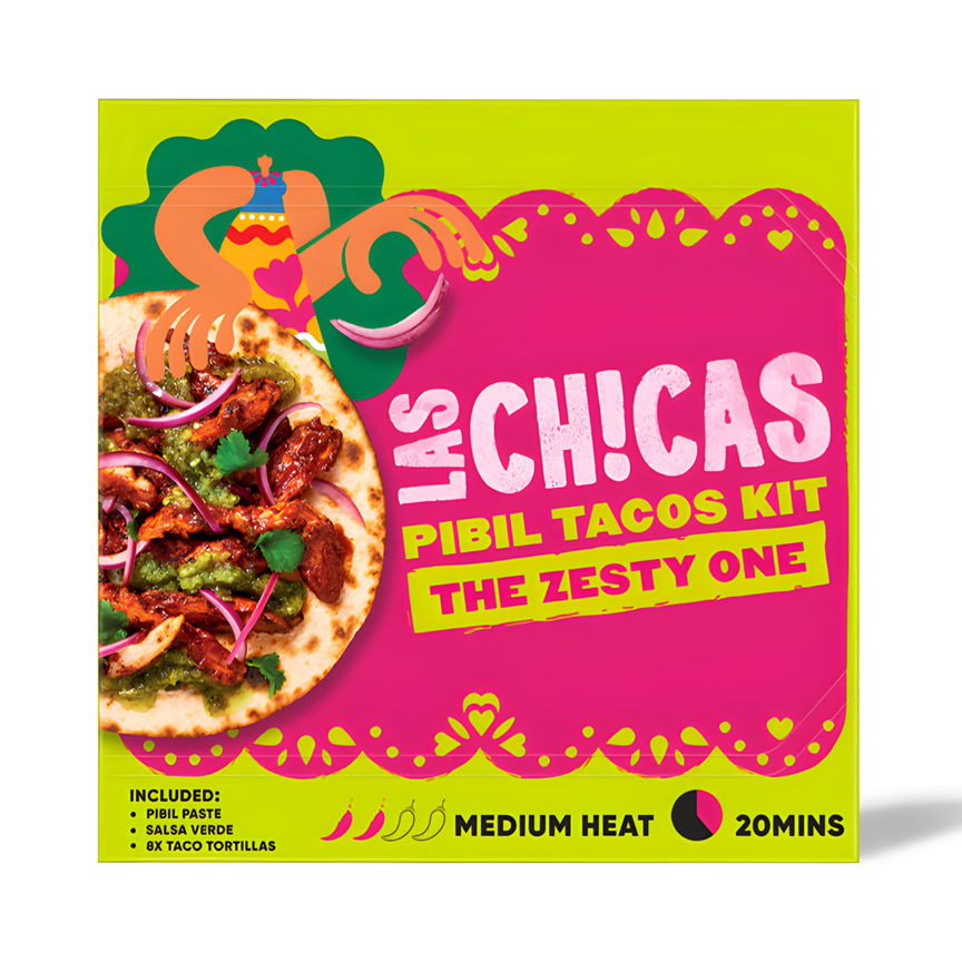 Las Chicas Pibil Tacos Zesty Mexican Meal Kit 296g