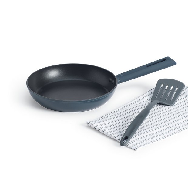 Habitat 24cm non-stick aluminium frying pan (British brand)