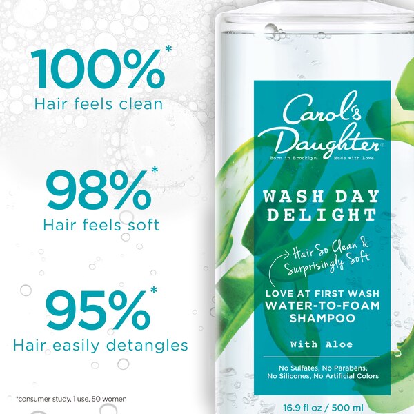 DNR Carol's Daughter Water-To-Foam Aloe Shampoo 16.9oz GOODS Superdrug   