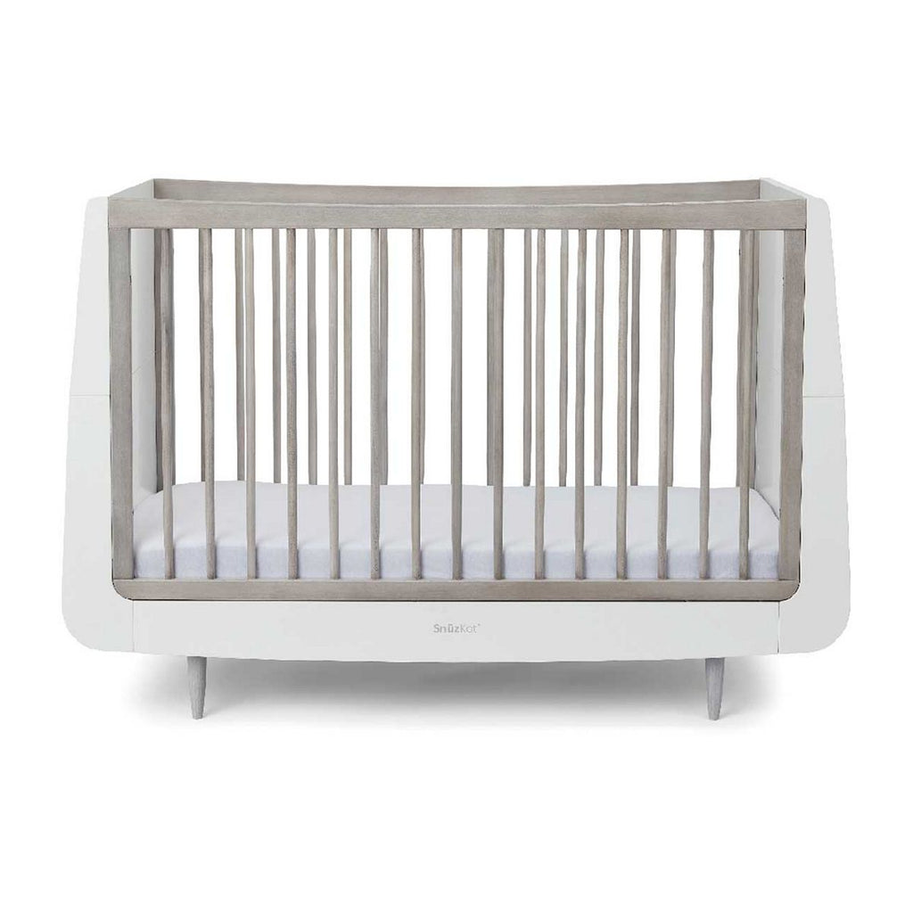 SnuzKot Skandi Cot Bed, The Natural Edit - Silver Birch