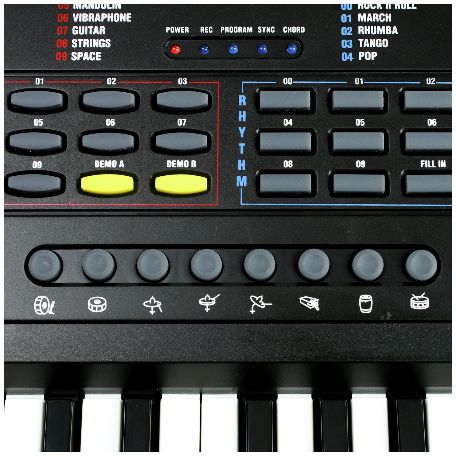 RockJam compact 49-key keyboard, imported from the UK