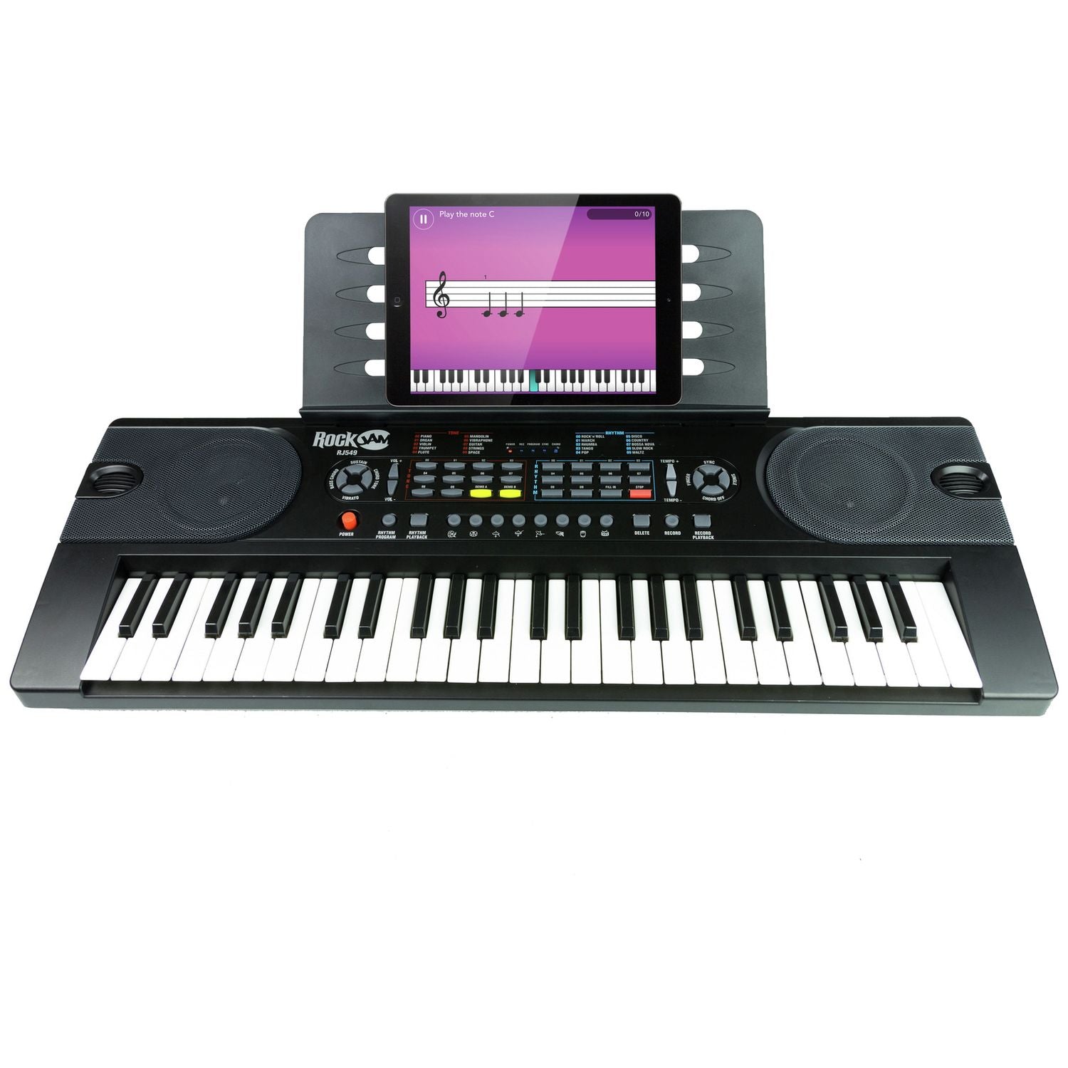RockJam compact 49-key keyboard, imported from the UK