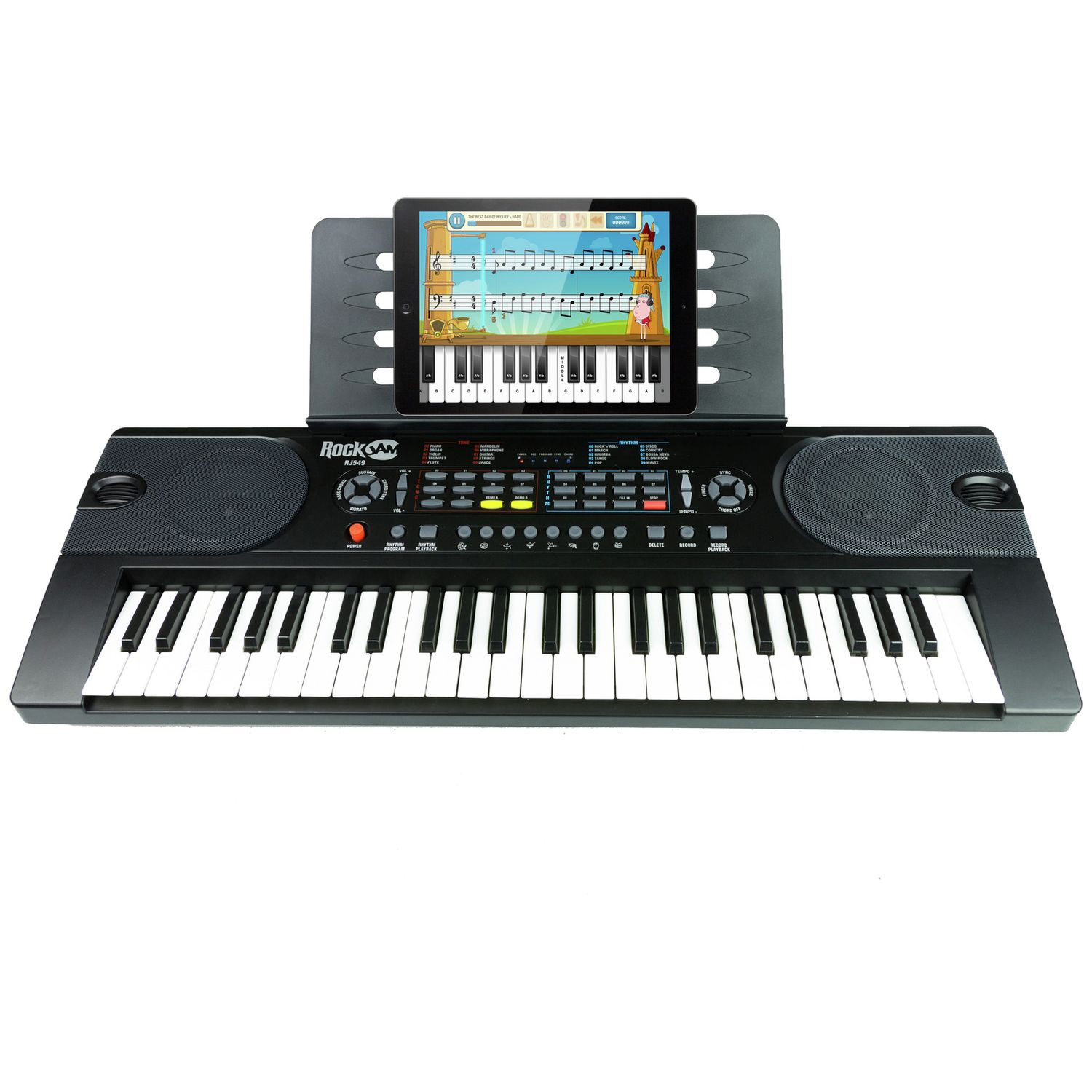 RockJam compact 49-key keyboard, imported from the UK