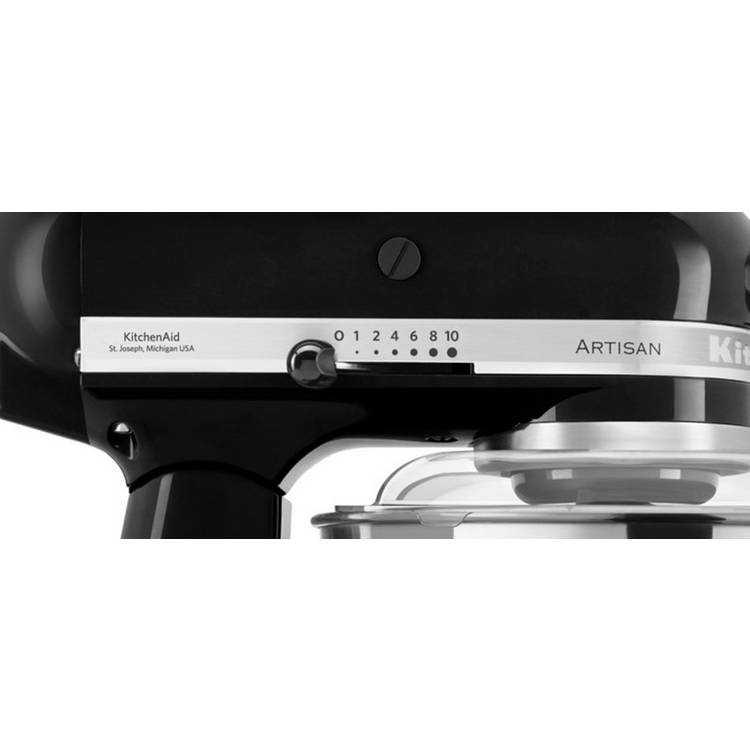 KitchenAid Artisan stand mixer black, imported from the UK