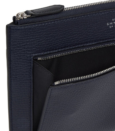 Harrods Smythson Pochette organisatrice en cuir – Acheter en ligne chez McGrocer
