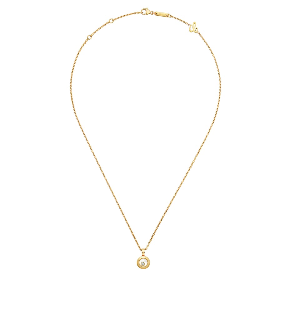 Chopard Happy Diamonds Icons pendant 18k yellow gold, UK version