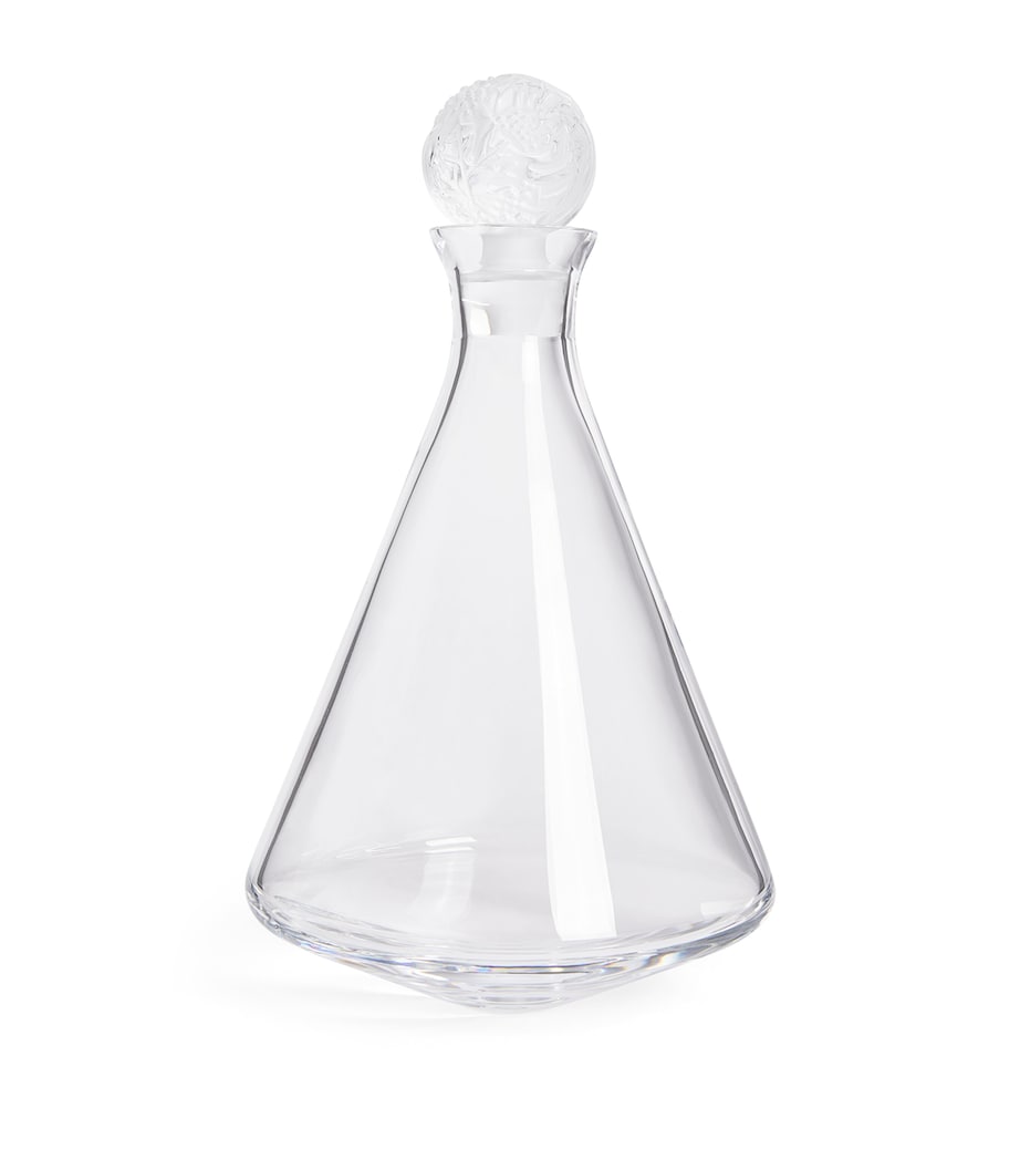 Lalique crystal Merlot wine decanter, UK version