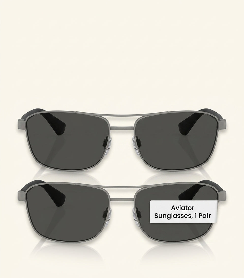 Burberry Metal Pilot sunglasses (British brand)