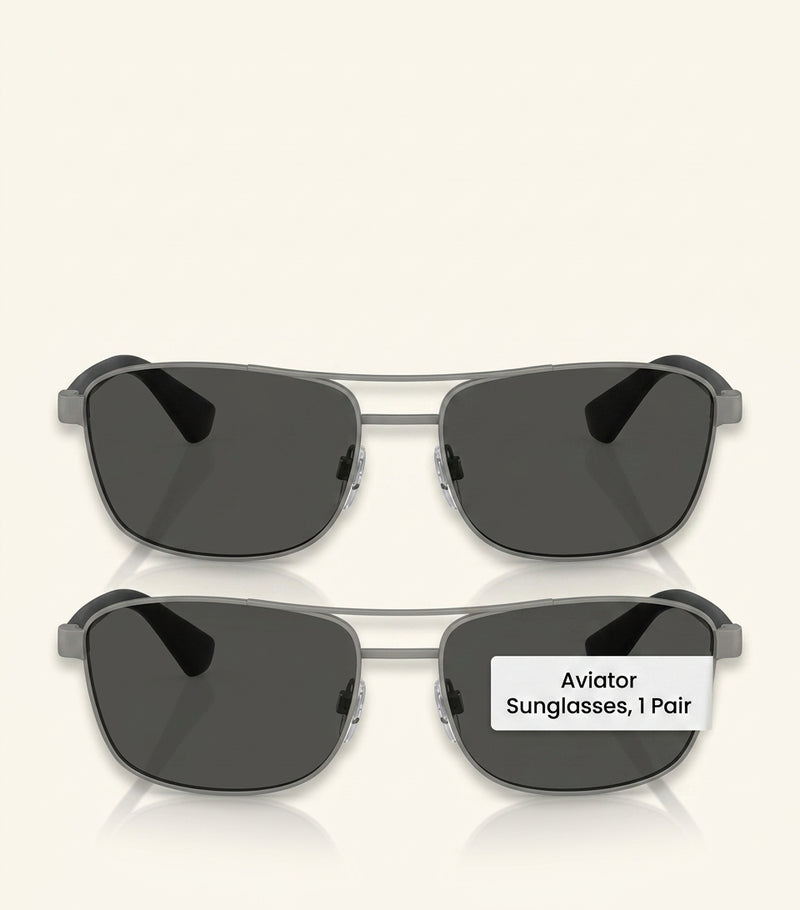 Burberry Metal Pilot sunglasses (British brand)
