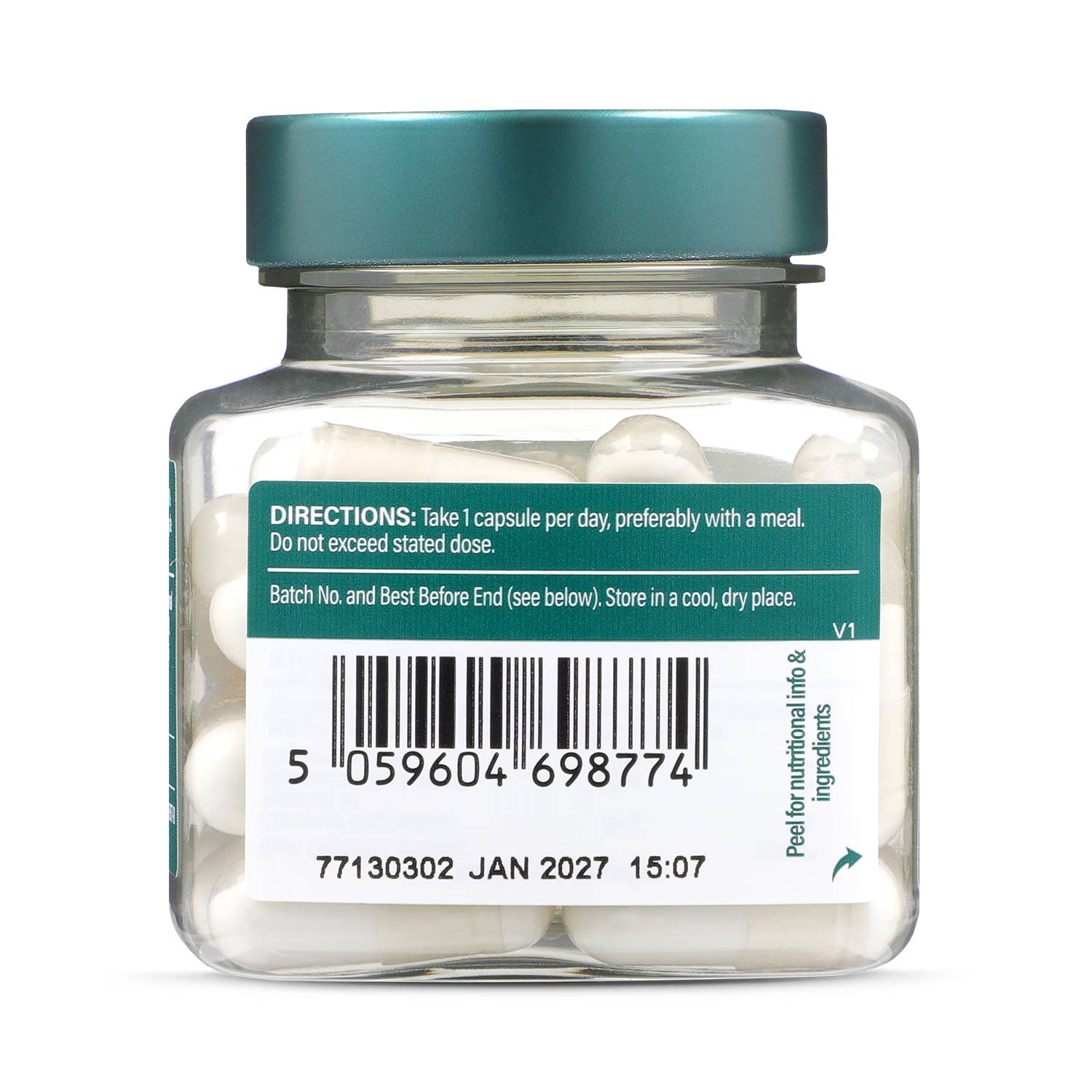 Holland & Barrett Magnesium Bisglycinate 375mg 30 Capsules, UK version