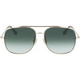 Victoria Beckham gold sunglasses metal frame VB215S - British product