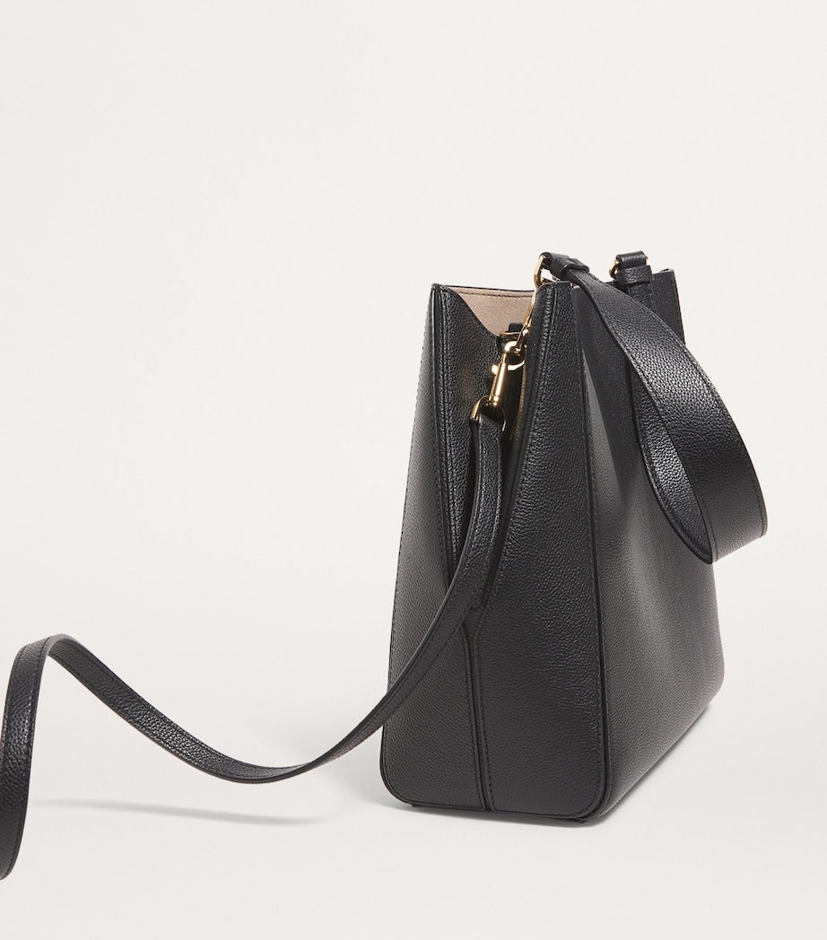 Tory Burch small leather McGraw bucket bag (British brand)