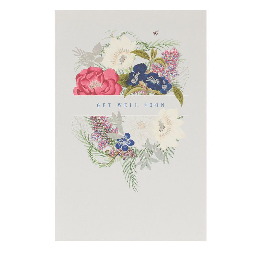 Floral Get Well Card General Household ASDA   