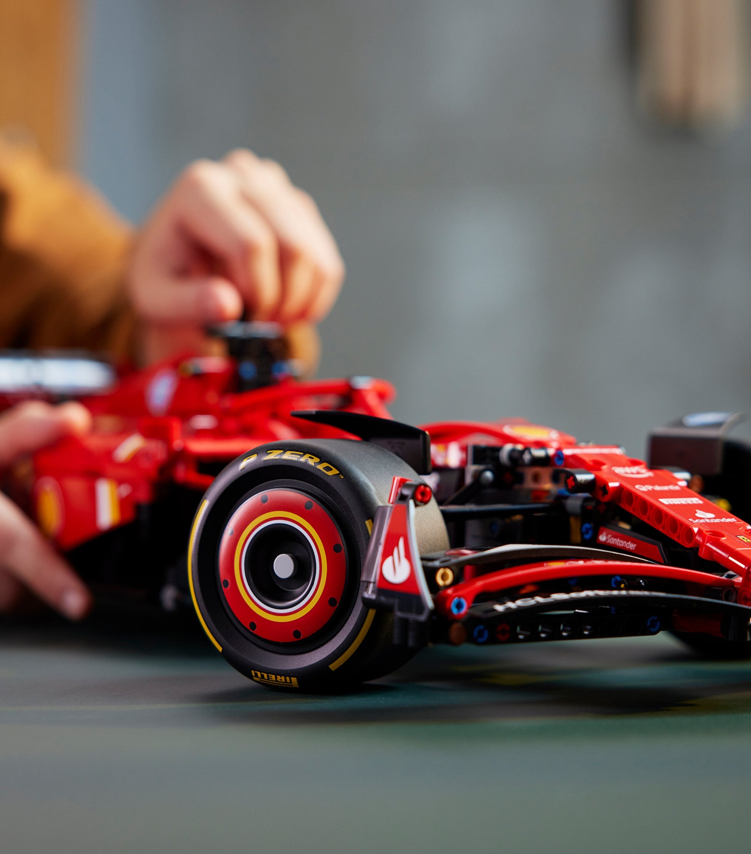 LEGO Technic Ferrari SF-24 F1 car set 1361 pieces, UK version