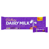 Cadbury Dairy Milk Chocolate Bar Multipack x9 244.8g GOODS Sainsburys   