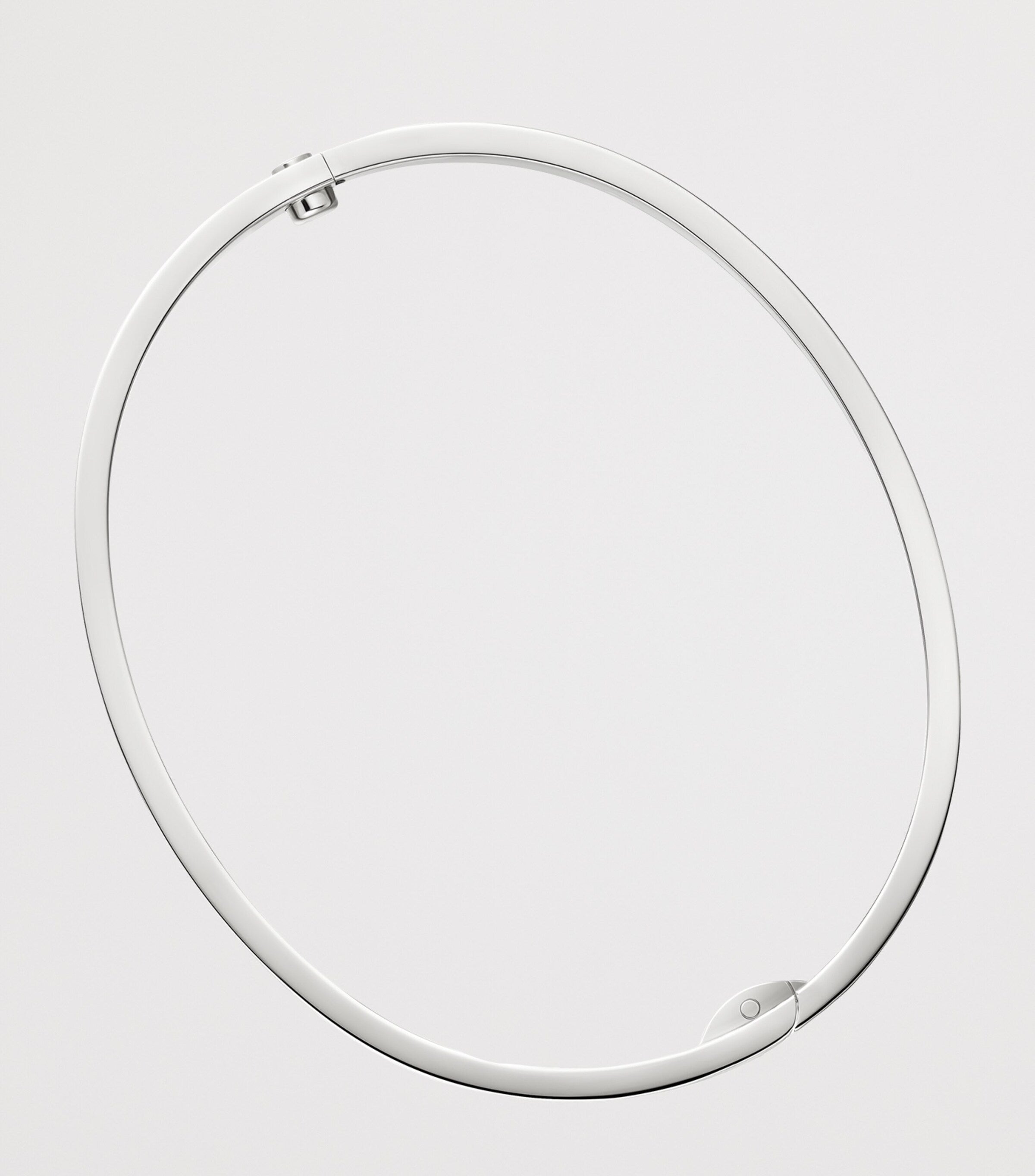 Cartier medium white gold diamond LOVE bracelet, UK version