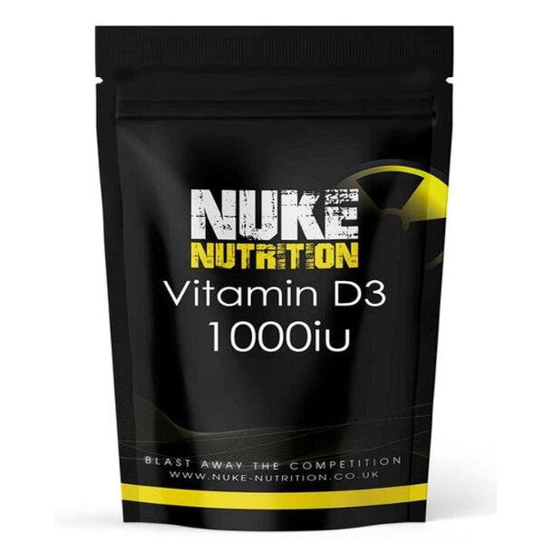 Nuke Nutrition Vitamin D3 1000iu- 365ct GOODS Superdrug   