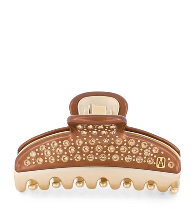 Harrods Alexandre de Paris Gold-Plated Claw Hair Clip- Buy online at McGrocer