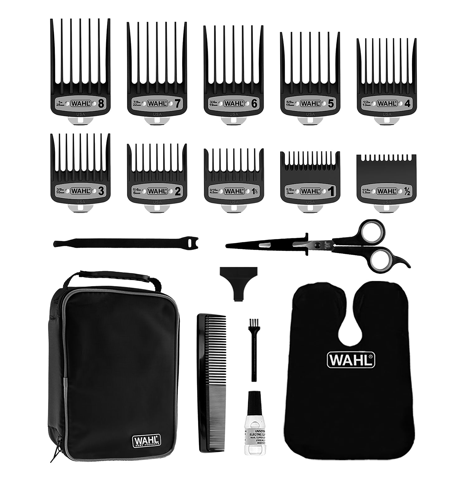 Wahl Elite Pro corded clipper kit with accessories - British product