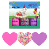 Bluesky Airkiss Speckled Eggs Collection Kids Nail Polish Set 3 x 5ml