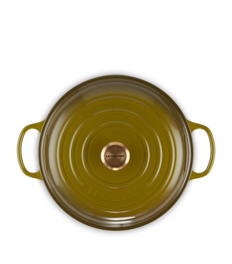 Le Creuset enamelled cast iron shallow casserole dish 30cm, UK version