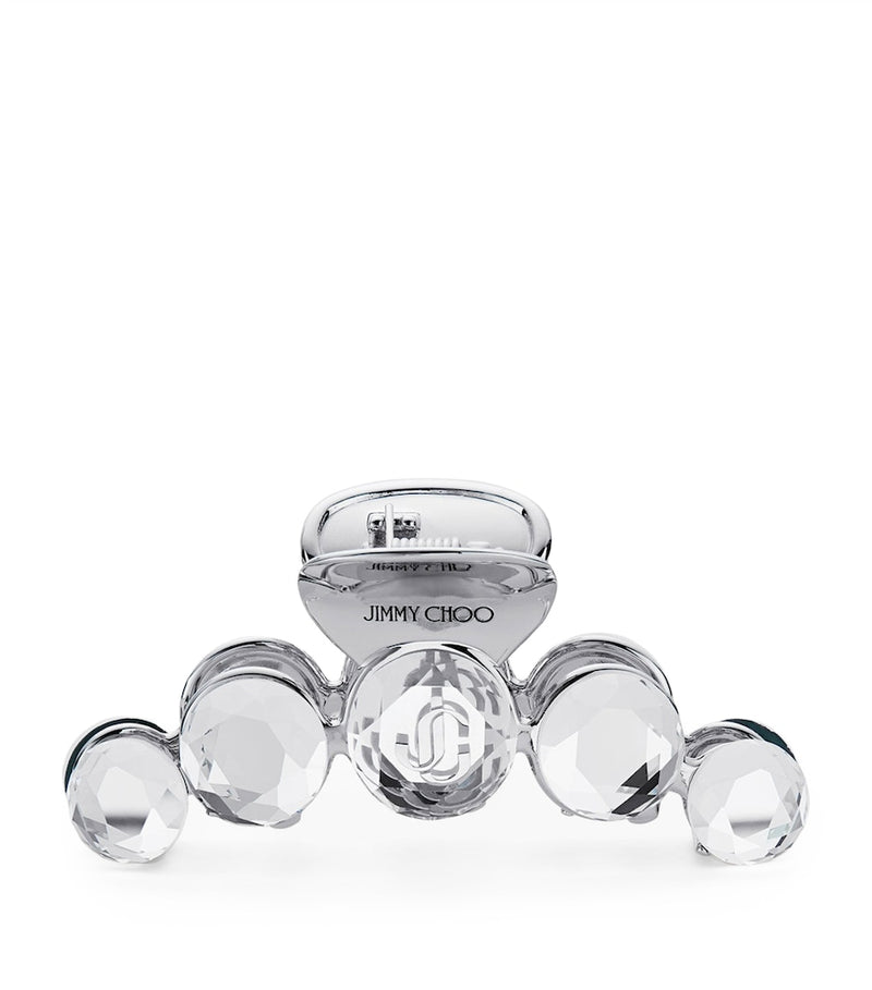 Jimmy Choo crystal-embellished claw hair clip - British product