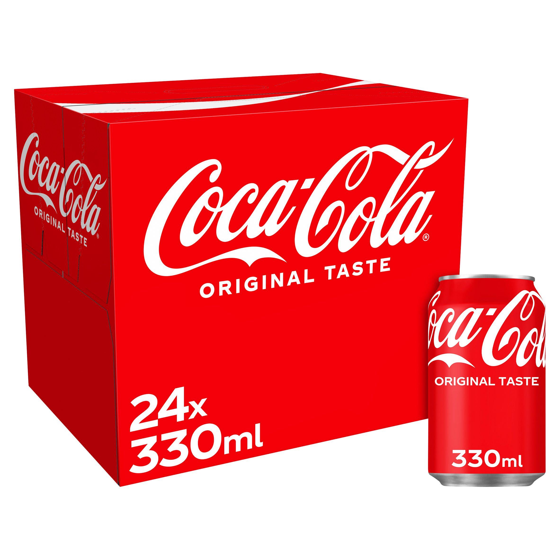 Coca-Cola Original Taste 24x330ml All Sainsburys   