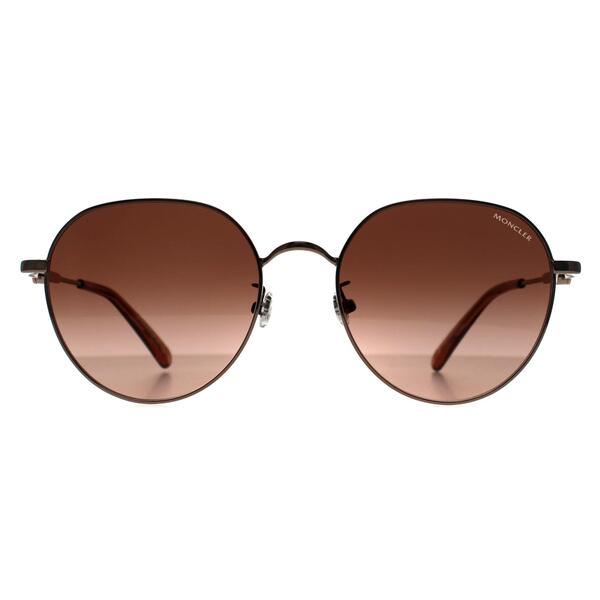 Moncler sunglasses brown gradient aviator, imported from the UK