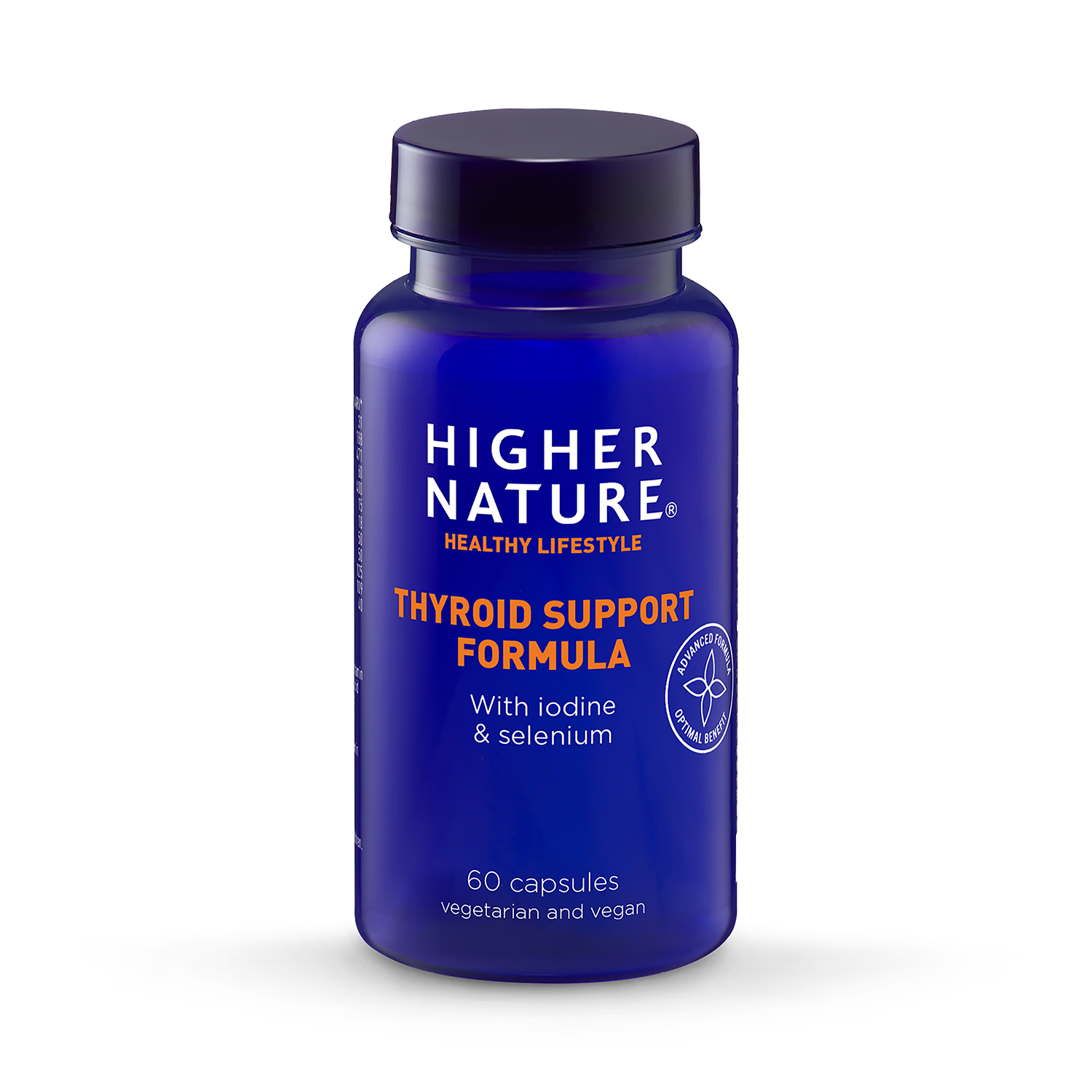 Thyroid support supplement vegan capsules 60 count, UK version