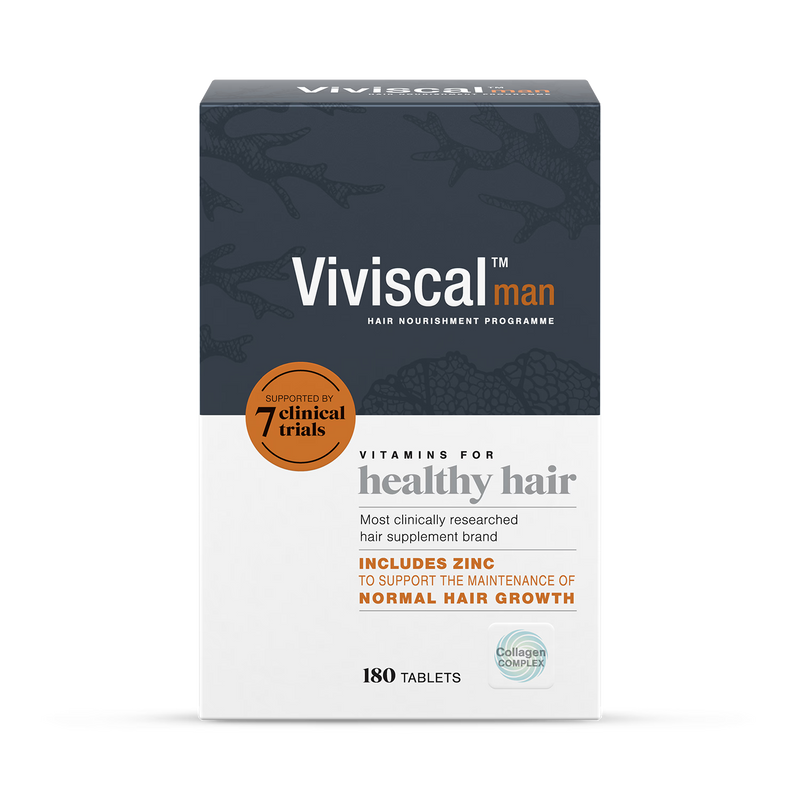 Viviscal Man Healthy Hair Vitamins 180 Tablets (British brand)