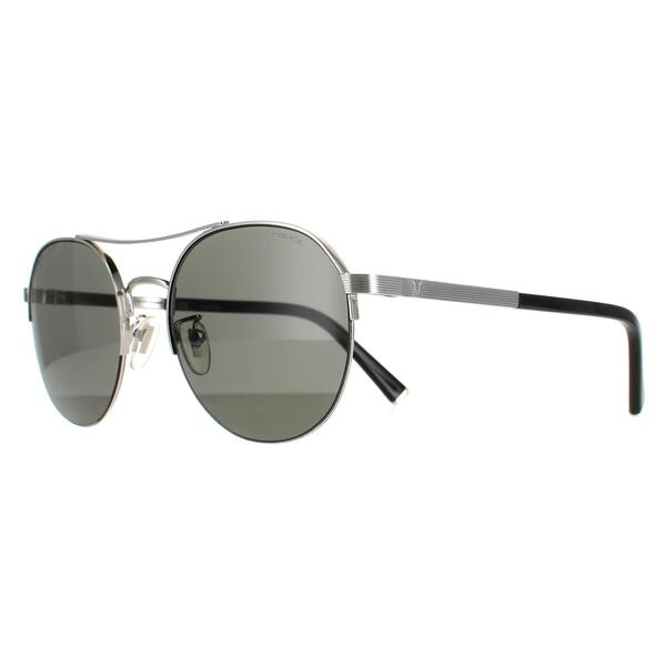 Police Lewis sunglasses silver men - (British brand)