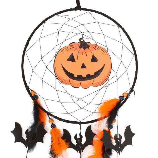 Something Different Pumpkin Halloween Dreamcatcher 64cm (British brand)