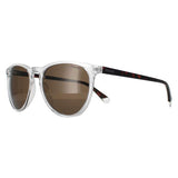 Polaroid clear unisex sunglasses with polarized lenses (British brand)