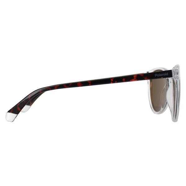 Polaroid clear unisex sunglasses with polarized lenses (British brand)