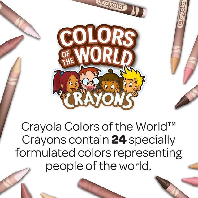 Crayola 24 COTW Crayons Toys & Kid's Zone M&S   