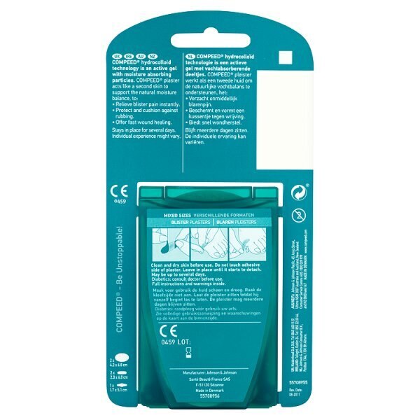 Compeed Blister Plasters Mixed Sizes Pack of 5 GOODS Superdrug   